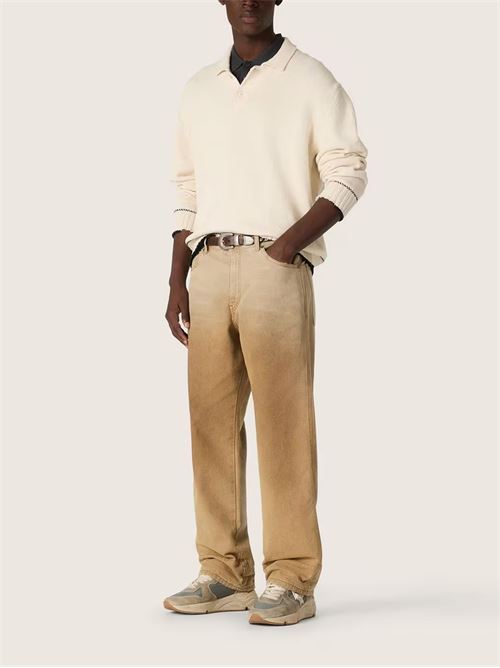 Jeans con dettaglio check GOLDEN GOOSE | GMP02748P00265655559